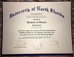 University of North Florida fake diploma