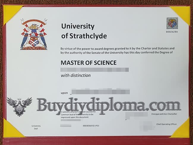 University of Strathclyde fake diploma