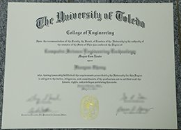 University of Toledo diploma