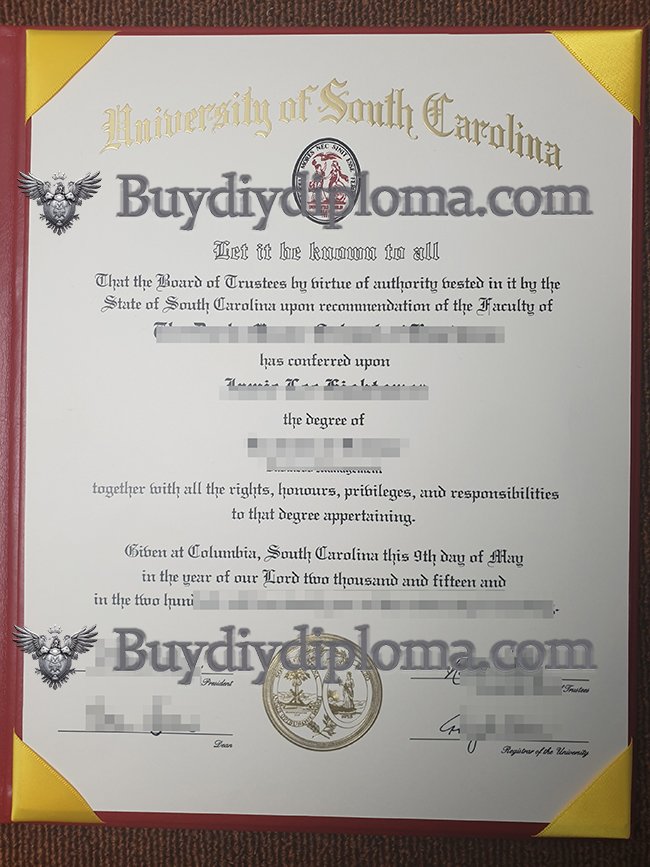 buy a fake University of South Carolina diploma online
