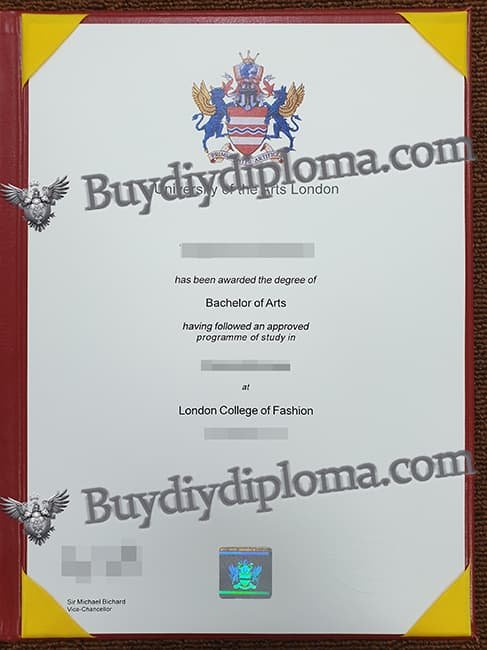 University of the Arts London fake diploma