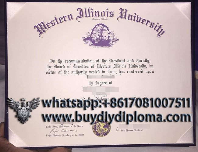 Fake Western Illinois University diploma, buy WIU degree