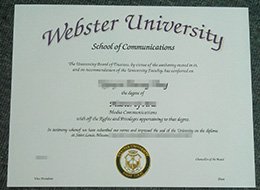 Webster University degree