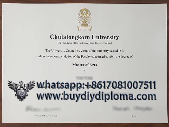 fake Chulalongkorn University diploma, buy fake degree