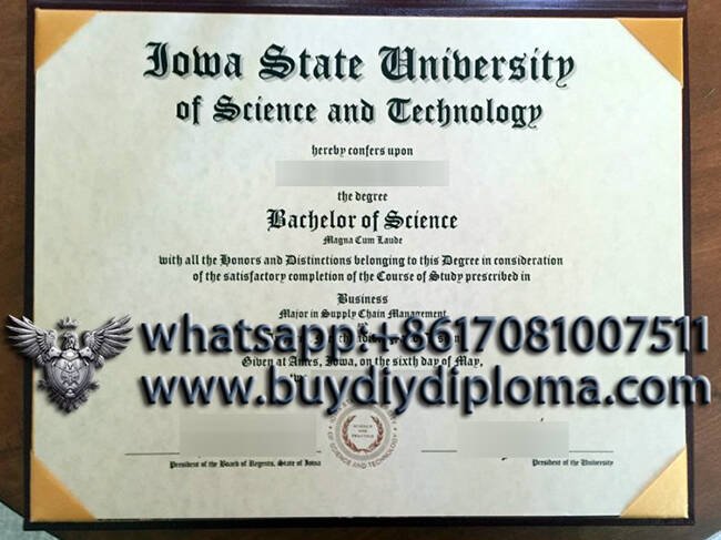 Buy A Lowa State University of Science and Technology fake diploma