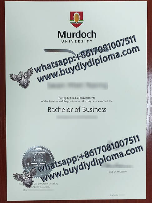 fake Murdoch UNIVERSITY diploma