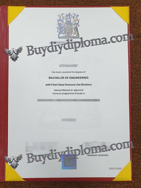 Buy Teesside University Fake degree Certificate