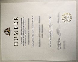 Humber College diploma