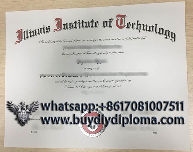 Buy a fake Illinois Institute of Technology diploma, creat IIT degree