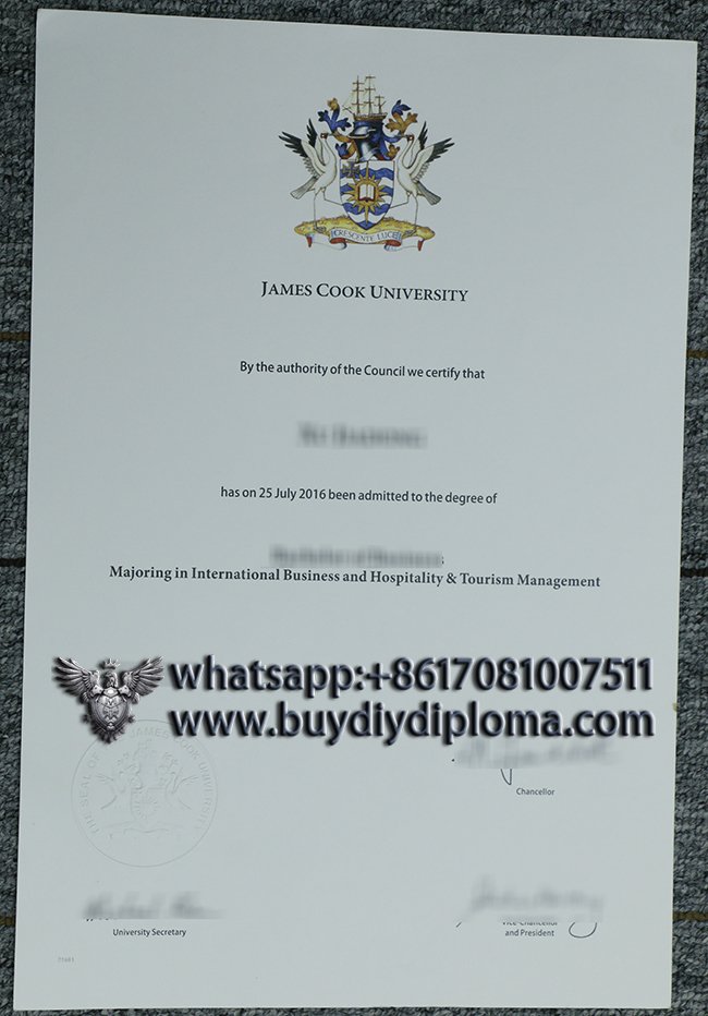 Fake James Cook University diploma, buy a fake JCU degree online