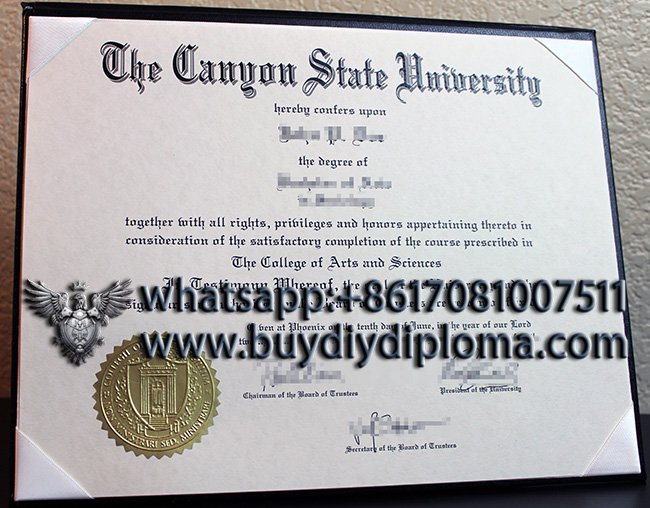 How to buy a fake Canyon State University diploma, fake CSU degree