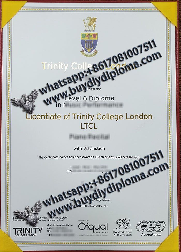 buy fake Trinity College London diploma in Music