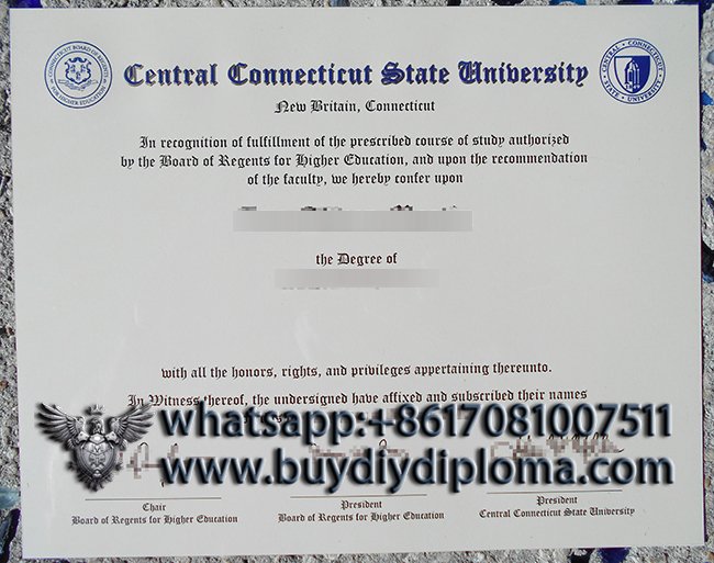 Buy fake Central Connecticut State University degree, CCSU diploma