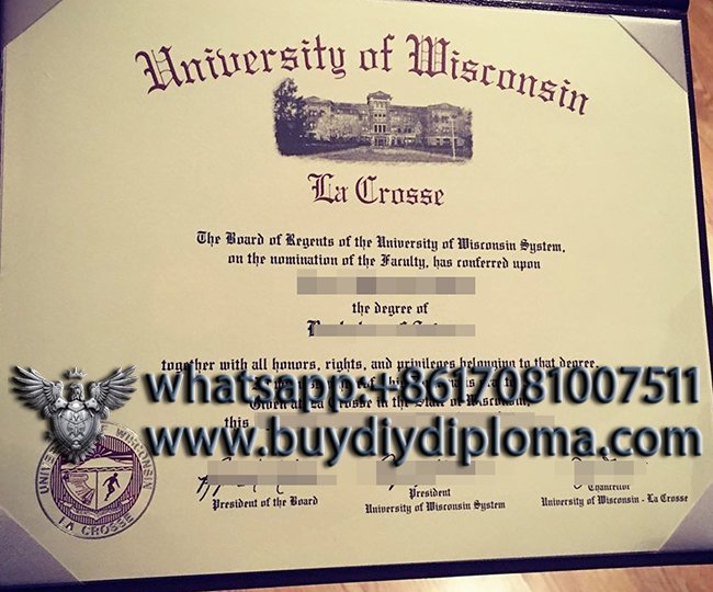 Fake UWL diploma, buy University of Wisconsin, La Crosse fake degree