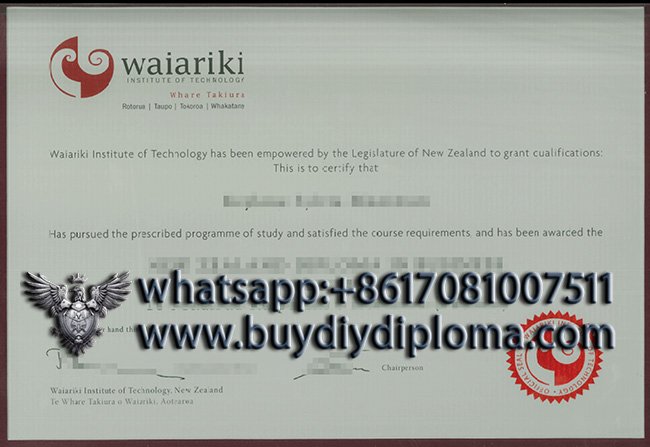 The reliable way to buy a fake Waiariki Institute of Technology diploma