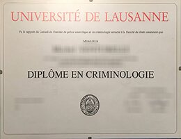 Universite de Lausanne diplome