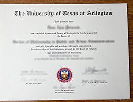 uni-of-Texas-at-Arlington-Diploma