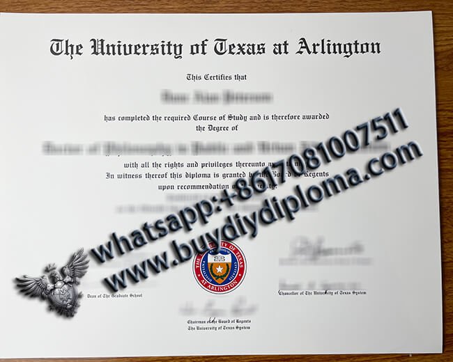 Buy Fake University of Texas at Arlington Diploma Online, Buy Fake Degree