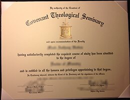 Covenant-Theological-Seminary-diploma