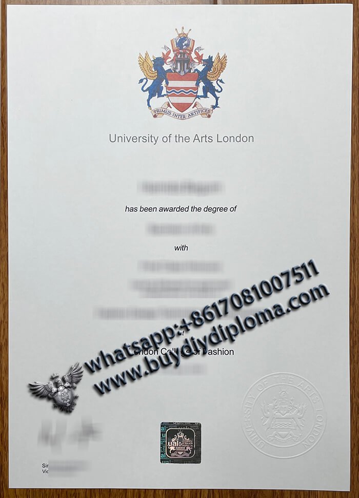 University of Art London diploma, UAL diploma