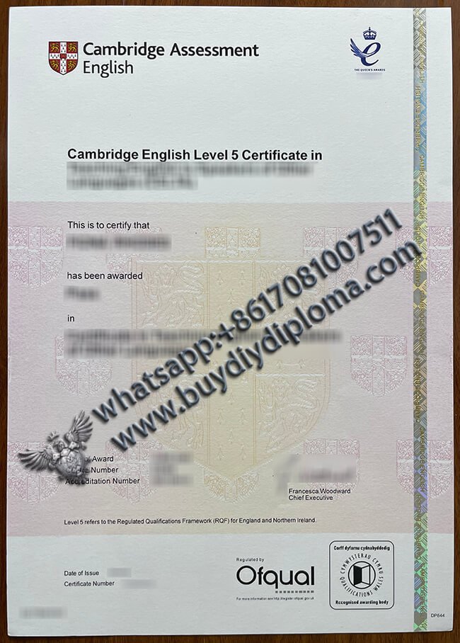 get a Cambridge English certificate online?