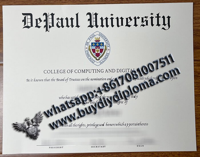 DePaul University Diploma