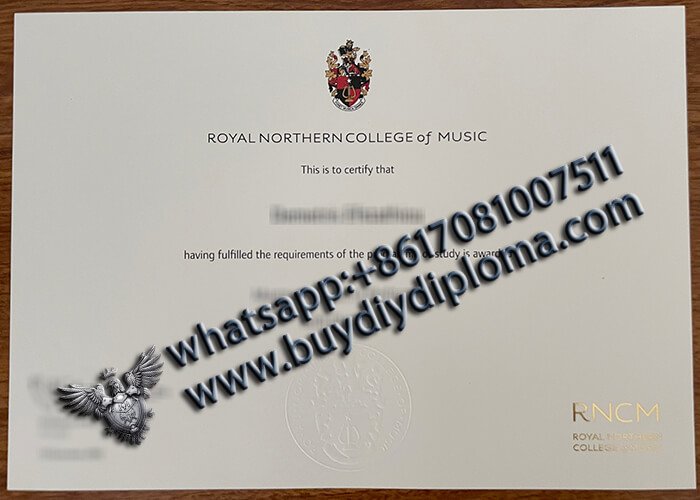 Royal Northern College of Music Diploma