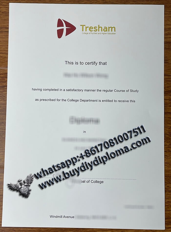 Tresham college diploma