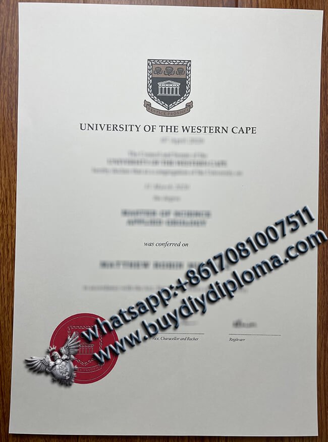 University of the Western Cape Diploma