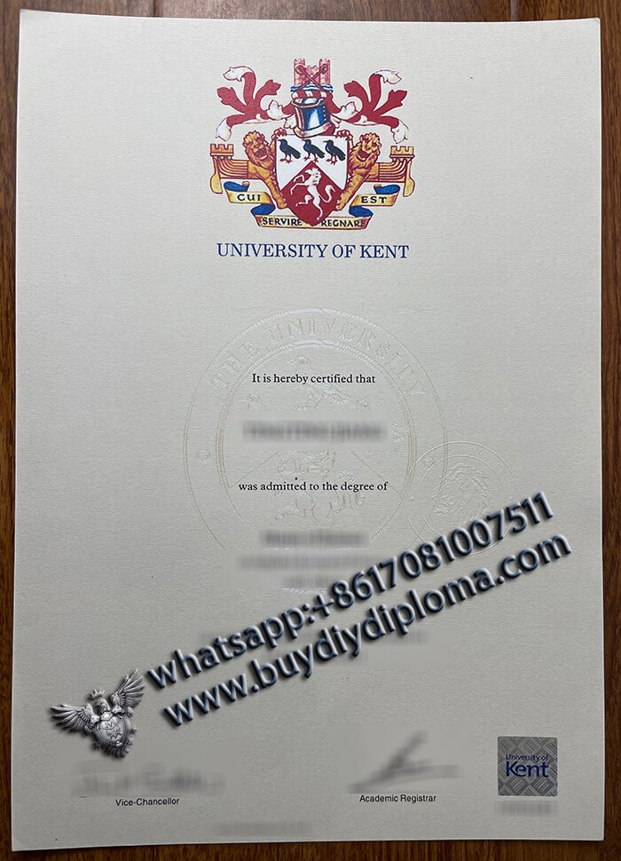 University of Kent diploma