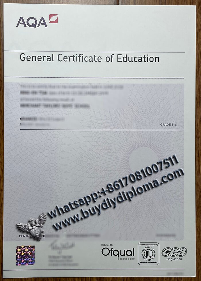 How to buy fake AQA GCE certificate online