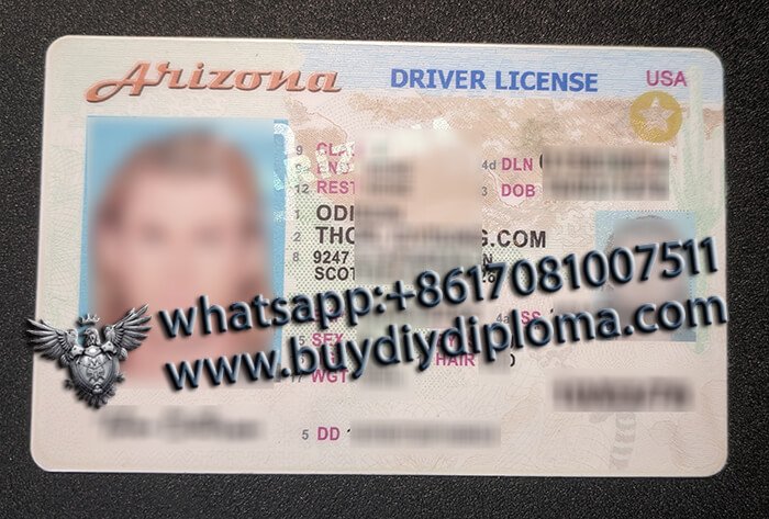Arizona Fake Scannable DRIVER LICENSE USA