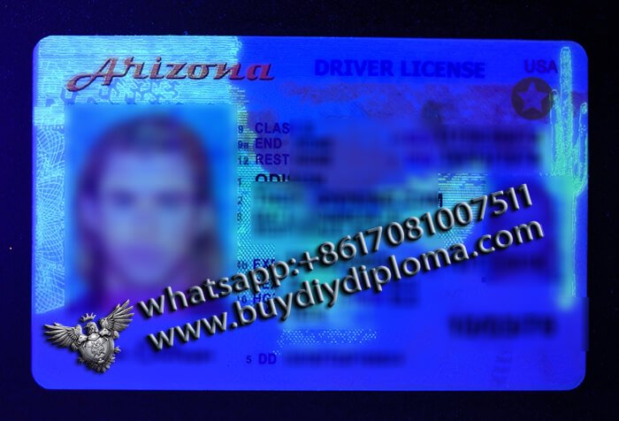 Arizona Fake Scannable DRIVER LICENSE USA