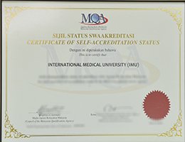 IMU Certificate