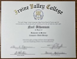 Iruine Valley College diploma