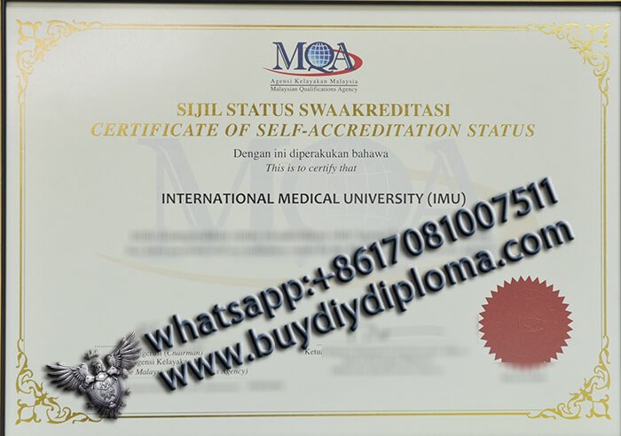 IMU,MQA MALAYSIA CERTIFICATE, IMU certificate, MQA certificate, Malaysia Medical Certificate