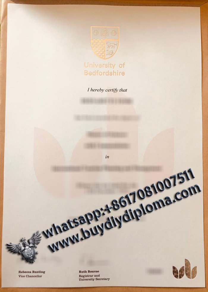 buy fake University of Bedfordshire Diploma from UK online