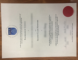 Dublin Institute of Technology degree certificate