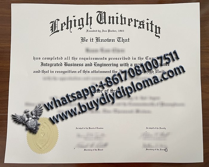 Lehigh university diploma