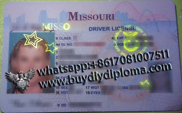  Missouri Drivers' License 