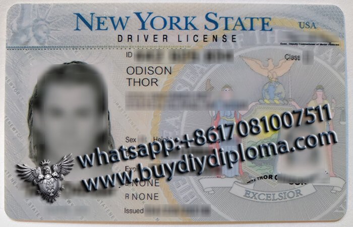 USA New York (NY) Scannable Drivers License