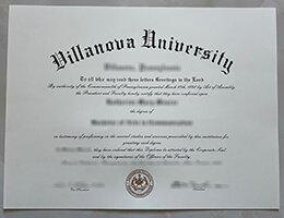 fake Villanova University degree