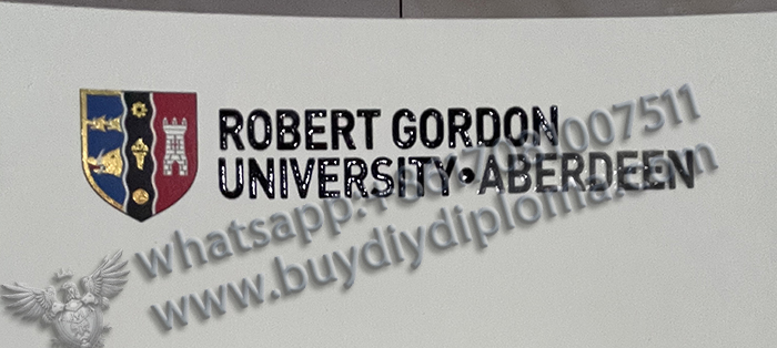 Robert Gordon University Diploma