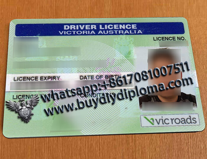 Australian Victoria Scannable Drivers-License