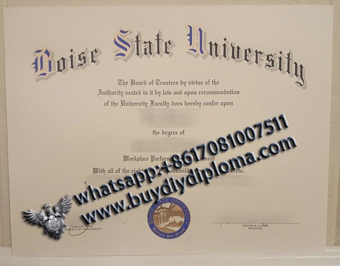 Boise State University Diploma