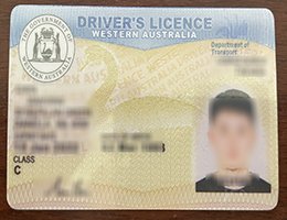 western australia drivers license