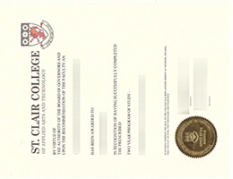 St. Clair College of applied arts and technology diploma