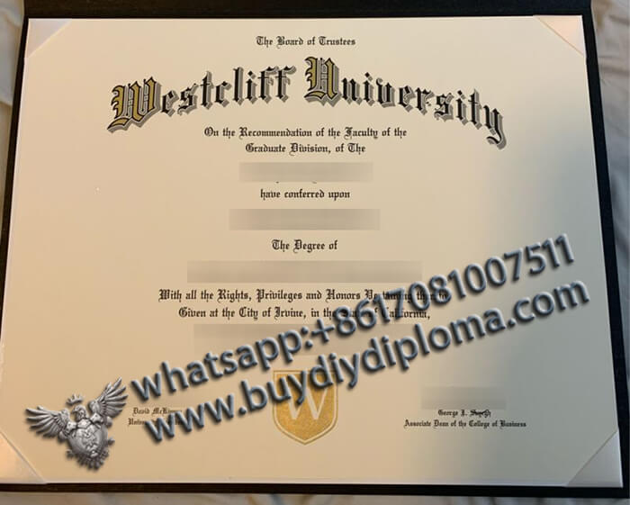 Westrliff University degree