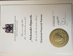 Chartered Insurance Institute certificate