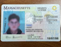 Massachusetts Driver license